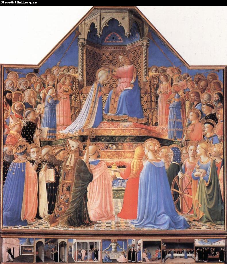 Fra Angelico The Coronation of the Virgin